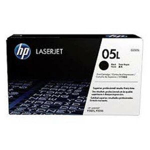 HP CE505L - originálny toner, čierny, 1000 strán