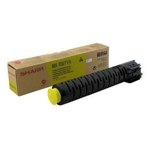 SHARP MX70GTYA - originálny toner, žltý, 32000 strán