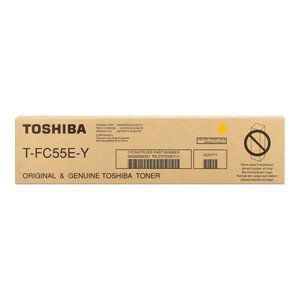 TOSHIBA T-FC55EY - originálny toner, žltý, 26500 strán