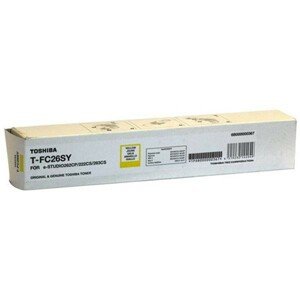 TOSHIBA T-FC26SY - originálny toner, žltý, 6000 strán