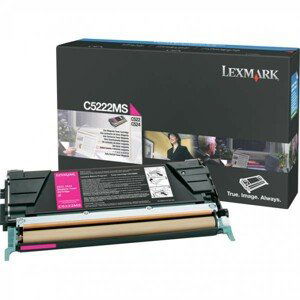 LEXMARK C5222MS - originálny toner, purpurový, 3000 strán