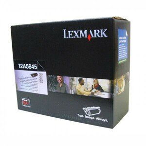 LEXMARK 12A5845 - originálny toner, čierny, 25000 strán