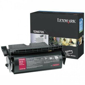 LEXMARK 12A6735 - originálny toner, čierny, 20000 strán