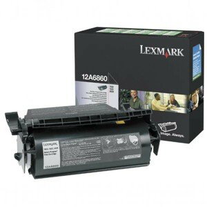 LEXMARK 12A6860 - originálny toner, čierny, 10000 strán