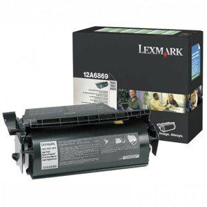 LEXMARK 12A6869 - originálny toner, čierny, 10000 strán