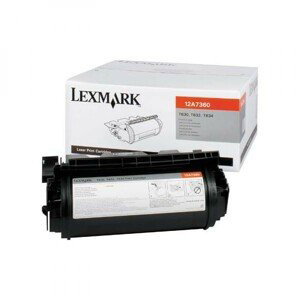 LEXMARK 12A7360 - originálny toner, čierny, 5000 strán