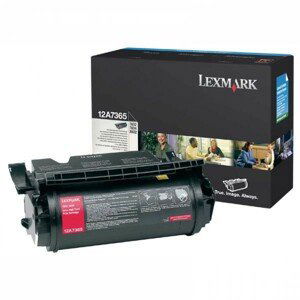 LEXMARK 12A7365 - originálny toner, čierny, 32000 strán