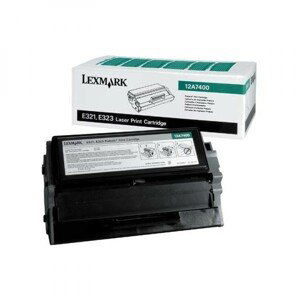 LEXMARK E321 (12A7400) - originálny toner, čierny, 3000 strán