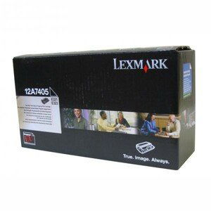 LEXMARK E321 (12A7405) - originálny toner, čierny, 6000 strán