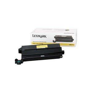 LEXMARK 12N0770 - originálny toner, žltý, 14000 strán