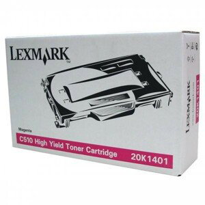 LEXMARK C510 (20K1401) - originálny toner, purpurový, 6600 strán