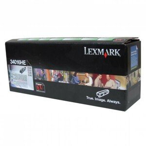 LEXMARK 34016HE - originálny toner, čierny, 6000 strán