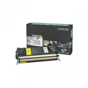 LEXMARK C5200YS - originálny toner, žltý, 1500 strán