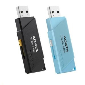 ADATA Flash Disk 32GB UV230, USB 2.0 Dash Drive, modrá