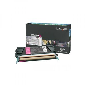 LEXMARK C5340MX - originálny toner, purpurový, 7000 strán