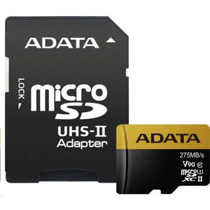 ADATA MicroSDXC karta 64GB UHS-I U3 + SD adaptér