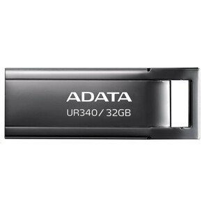 ADATA Flash Disk 32GB UR340, USB 3.2 Dash Drive, lesklá čierna