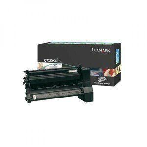 LEXMARK C7720KX - originálny toner, čierny, 15000 strán