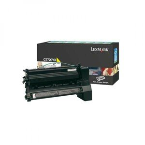 LEXMARK C7720YX - originálny toner, žltý, 15000 strán