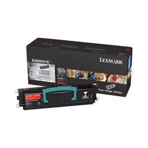 LEXMARK E450H21E - originálny toner, čierny, 11000 strán