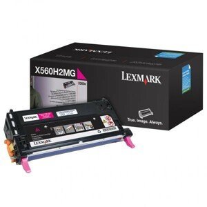 LEXMARK X560 (X560H2MG) - originálny toner, purpurový, 10000 strán