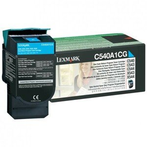 LEXMARK C540A1CG - originálny toner, azúrový, 1000 strán