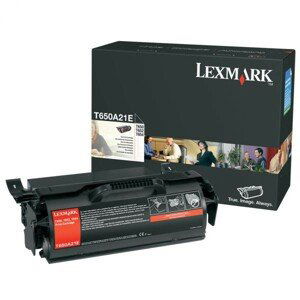 LEXMARK T650A21E - originálny toner, čierny, 7000 strán