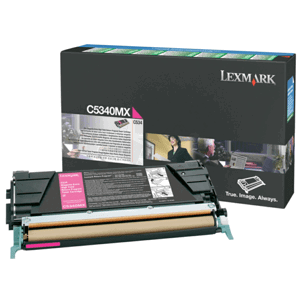 LEXMARK C534RMX - originálny toner, purpurový, 7000 strán