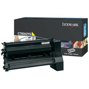 LEXMARK C780A2YG - originálny toner, žltý, 6000 strán