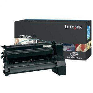 LEXMARK C780A2KG - originálny toner, čierny, 6000 strán