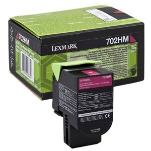 LEXMARK 702H (70C2HM0) - originálny toner, purpurový, 3000 strán