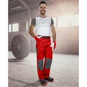 Nohavice ARDON®2STRONG červeno-sivé | H9604/64