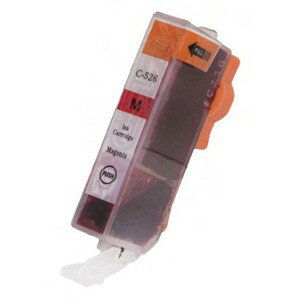 CANON CLI-526 M - kompatibilná cartridge, purpurová, 11ml