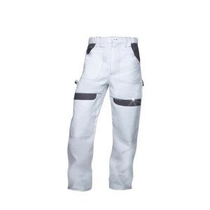 Nohavice ARDON®COOL TREND bielo-šedé predĺžené | H8818/S