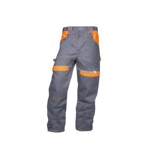 Nohavice ARDON®COOL TREND šedo-oranžové predĺžené | H8310/XL