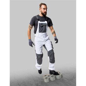 Nohavice s trakmi ARDON®SUMMER biele skrátené | H5627/XL