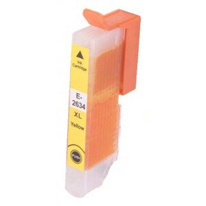 EPSON T2634-XL (C13T26344010) - kompatibilná cartridge, žltá, 16ml