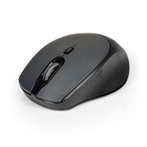 PORT bezdrôtová myš SILENT, USB-A/USB-C dongle, 2, 4Ghz, 1600DPI, čierna