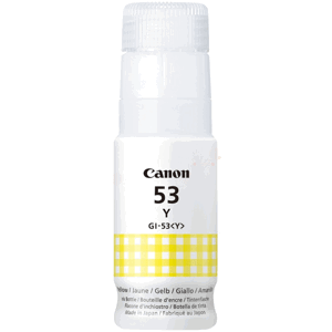 CANON GI-53 Y - originálna cartridge, žltá, 3700 strán