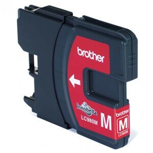 BROTHER LC-980 - originálna cartridge, purpurová, 5ml