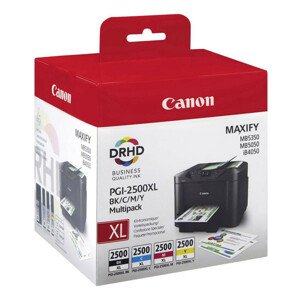 CANON PGI-2500 - originálna cartridge, čierna + farebná, 1295 strán