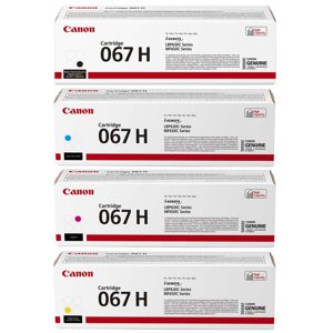 CANON 067H - originálny toner, čierny + farebný, 3130/3x2350