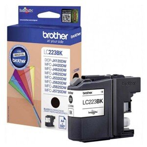 BROTHER LC-223 - originálna cartridge, čierna, 600 strán