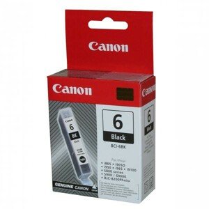 CANON BCI-6 BK - originálna cartridge, čierna, 13ml