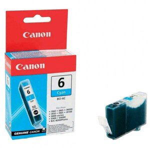 CANON BCI-6 C - originálna cartridge, azúrová, 13ml