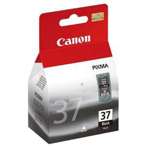 CANON PG-37 BK - originálna cartridge, čierna, 11ml