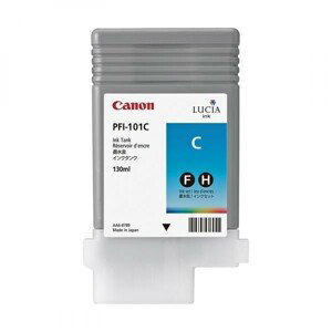 CANON PFI-101 C - originálna cartridge, azúrová, 130ml