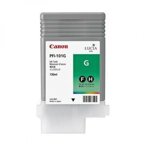 CANON PFI-101 - originálna cartridge, zelená, 130ml