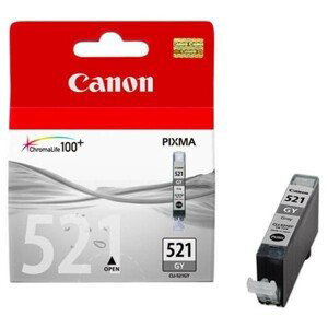 CANON CLI-521 GY - originálna cartridge, sivá, 9ml