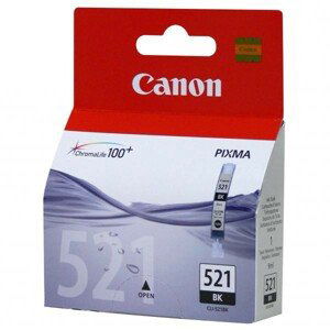 CANON CLI-521 BK - originálna cartridge, čierna, 9ml